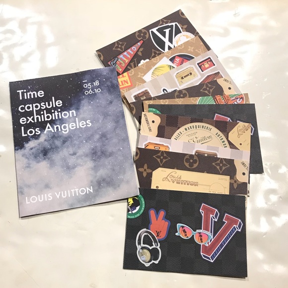 Louis Vuitton Accessories - 10 LOUIS VUITTON Time Capsule Exhibit LA Postcards